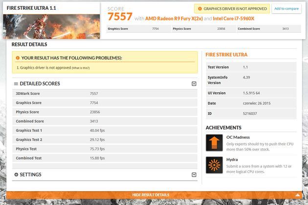AMD Radeon R9 Fury X - konfiguracja 2-way CrossFireX