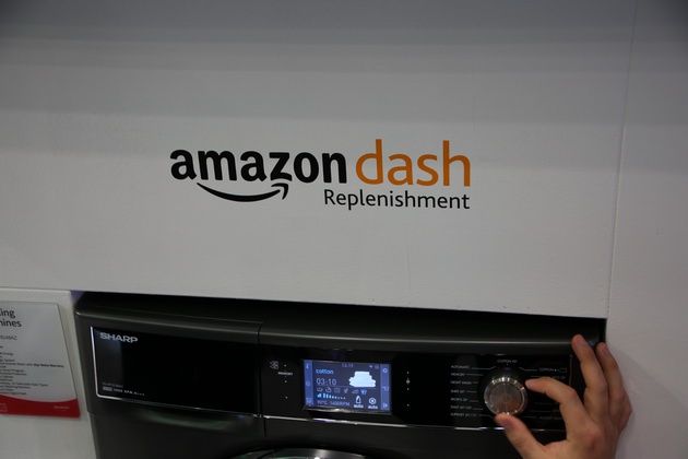Sharp AGD - pralka z Amazon Dash Replenishment