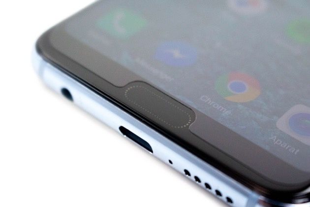 Honor 10 gniazdo słuchawkowe i czytnik linii