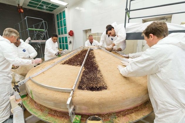 InSight osłona termiczna budowa