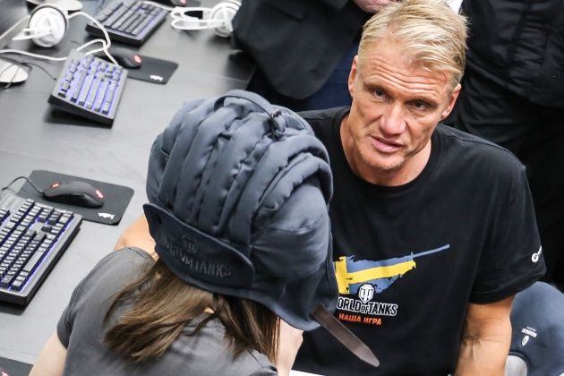 WG Fest - Dolph Lundgren podczas występu na żywo