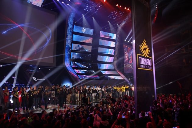 Grand Finals 2017 - flaga zwycięzcy