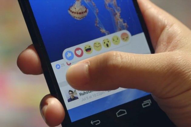 Facebook Reakcje buźki