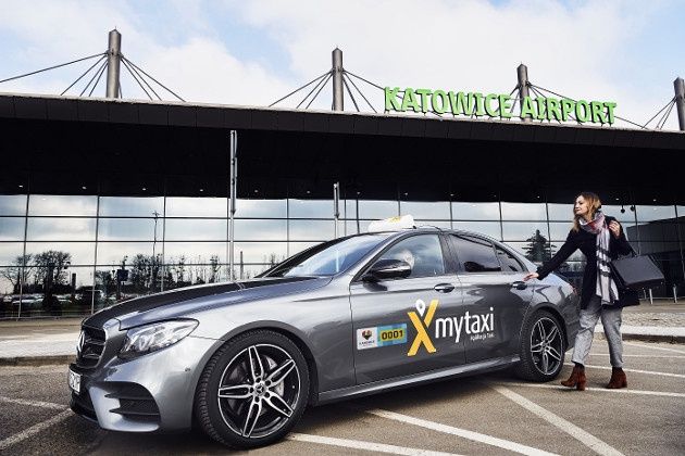 mytaxi Śląsk lotnisko