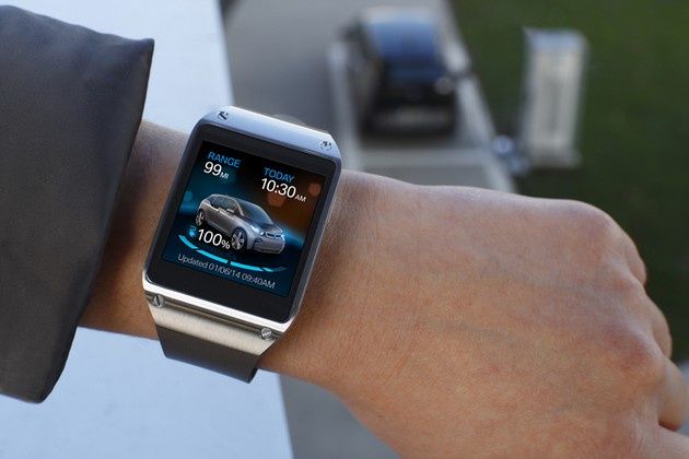 BMW i3 Samsung Galaxy Gear