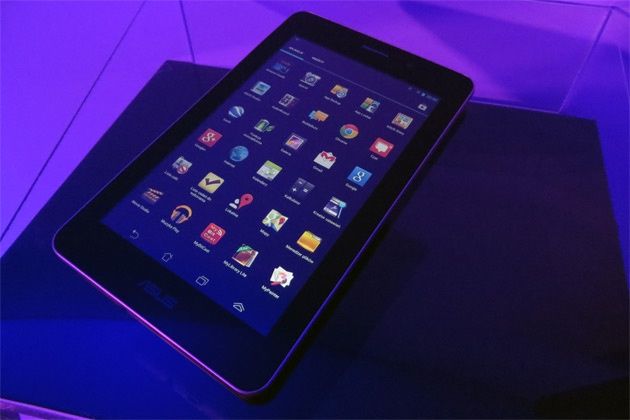 Asus Fonepad menu aplikacje