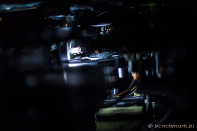 InFocus IN119HDx elementy wewnętrzne