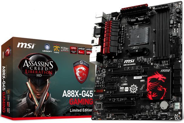MSI A88X-G45 Gaming płyta główna zdjęcie opakowanie