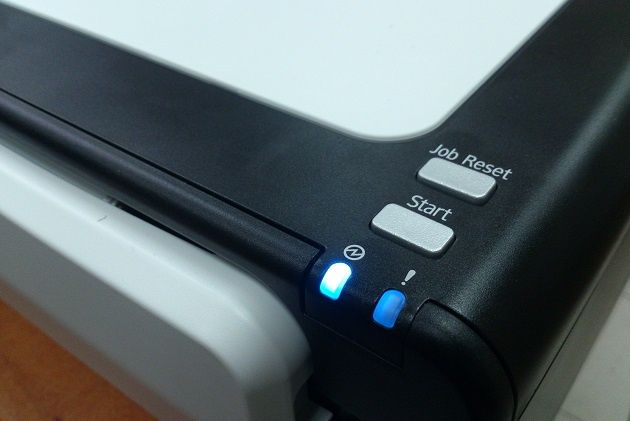 Ricoh SP 112 przyciski i diody