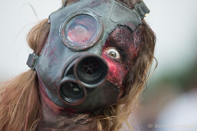 Zombie Walk - maska gazowa