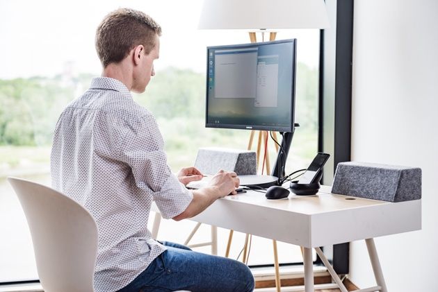 Samsung DeX mały monitor