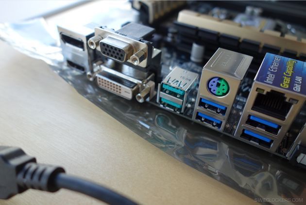 ASUS Z97-A / USB 3.1 płyta główna - tylny panel
