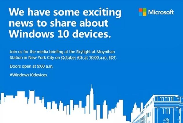 Microsoft konferencja zaproszenie