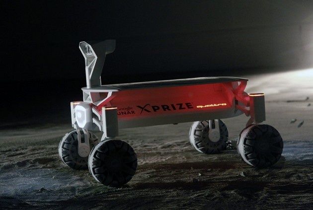 Audi łazik bok