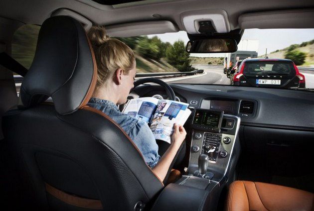 Autonomiczny samochód Volvo