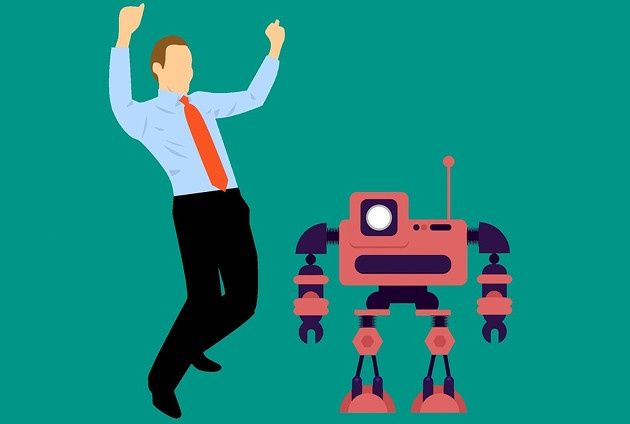 Robot praca