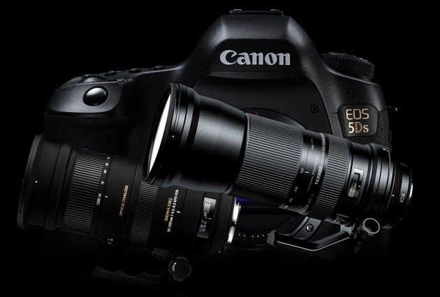 Canon EOS 5DS obiektywy Tamron Sigma