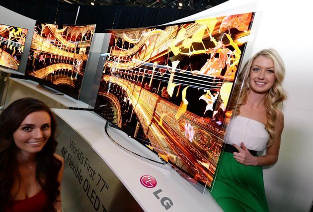 LG 77 4K Flexible OLED TV prezentacja
