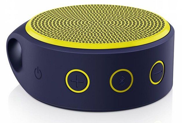 Logitech X100 głośniki bok