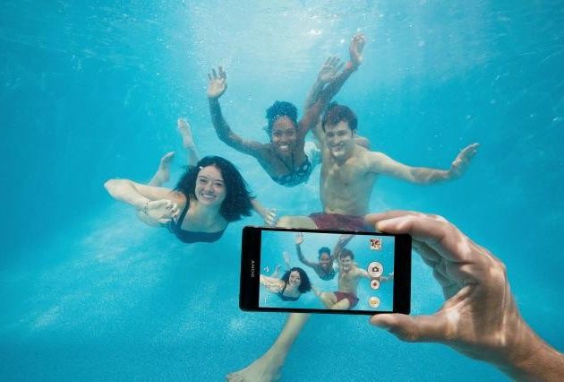 Sony Xperia Z3 pod wodą