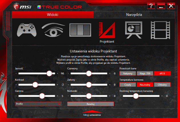 MSI True Color