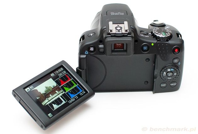 Canon Powershot SX50 HS odchylany LCD