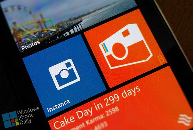 Instance WP8