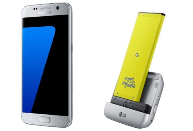 Galaxy S7 vs LG G5 moduł