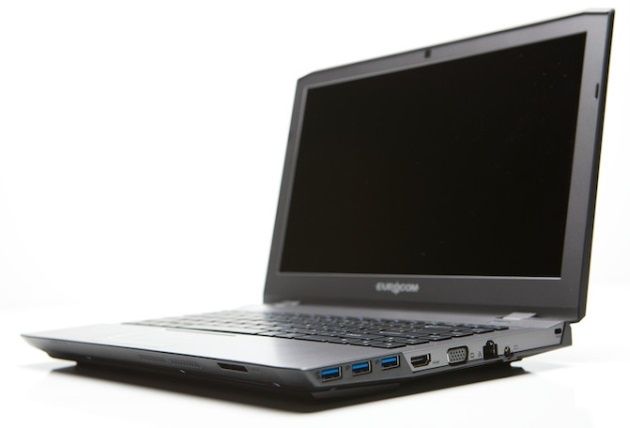 Eurocom M3 laptop gamingowy widok