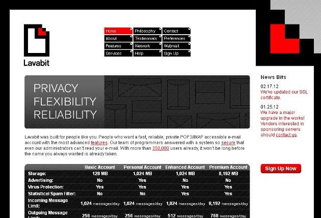 lavabit serwis poczta e-mail kryptografia bezpieczeństwo szyfrowanie zamknięty prism edward snowden