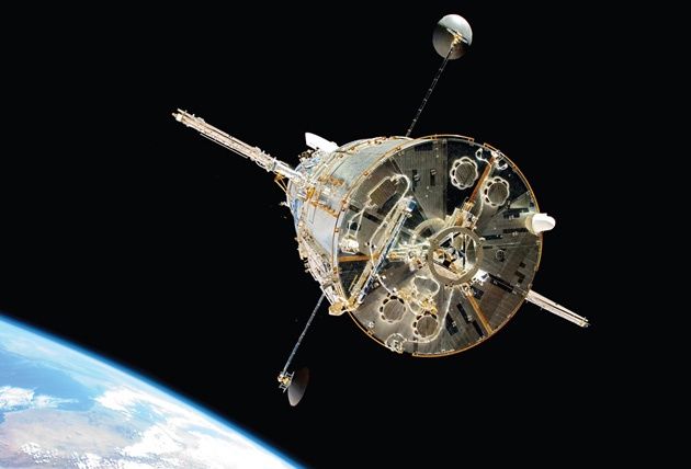 Hubble widok z tyłu