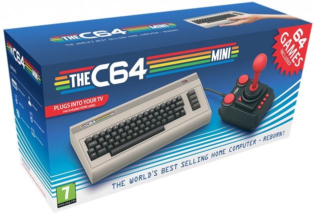 C64 Mini pudełko