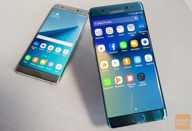 Samsung Galaxy Note 7 kolory dwa