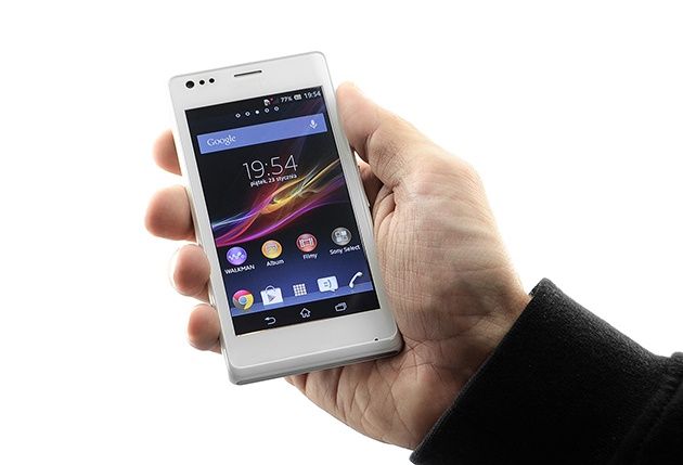 Sony Xperia M wielkość