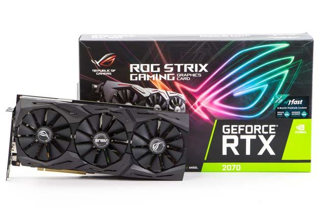 ASUS ROG STRIX RTX 2070 O8G GAMING - pudełko