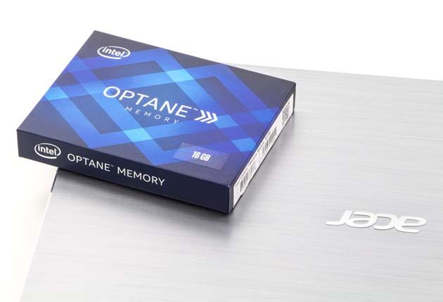 Pudełko Intel Optane Memory