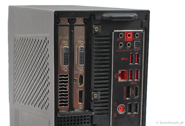 MSI Nightblade MI2C-086XEU złącza tył