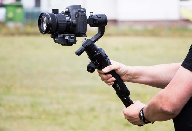 Dji Ronin-S - stabilizowana lustrzanka