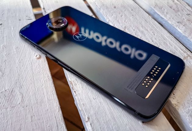 Moto Z3 Play tylna ścianka odblask