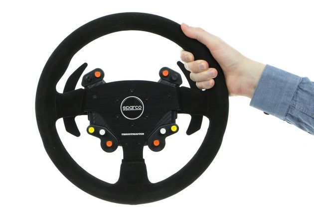 Thrustmaster Sparco R383 Mod - kierownica i dłoń
