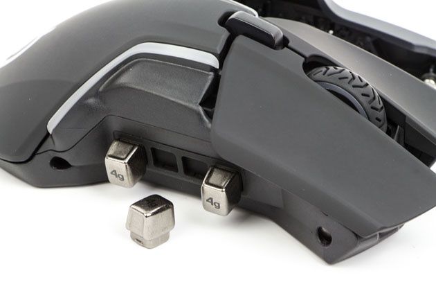 SteelSeries Rival 600 - dociążanie myszki
