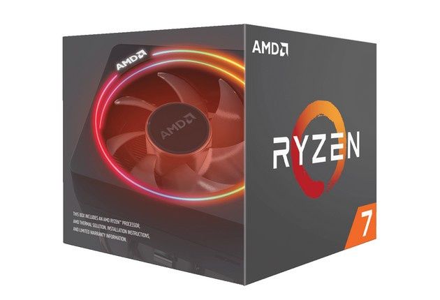 Ryzen drugiej generacji z podświetlanym wentylatorem w zestawie