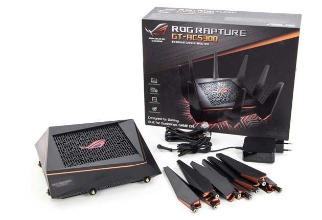 Asus GT-AC5300 zestaw