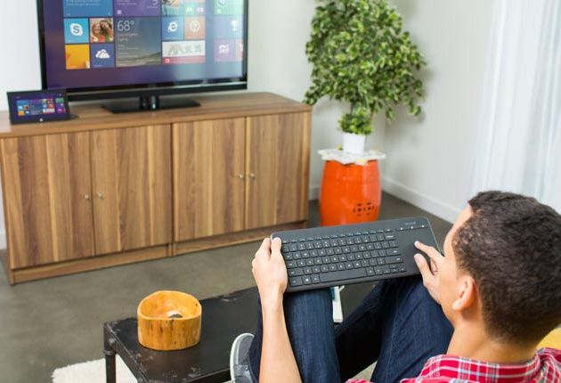Microsoft All-In-One Media pisanie na tv
