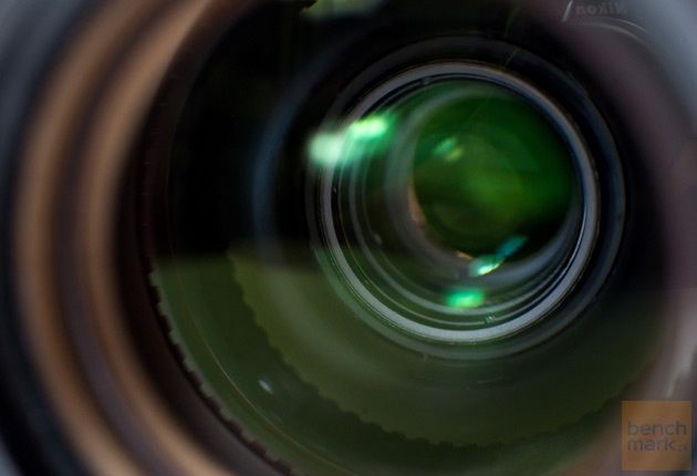 Optoma HD142X obiektyw zbliżenie