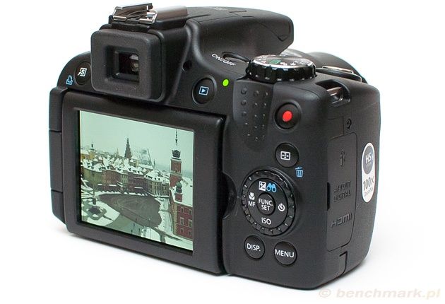 Canon Powershot SX50 HS tył ekran LCD