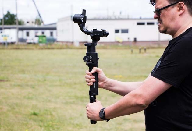 Dji Ronin-S - oburęczny uchwyt