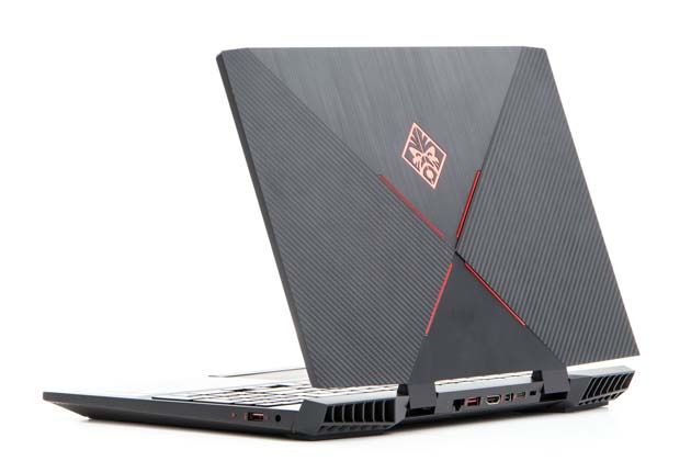 HP Omen 15 profil tył