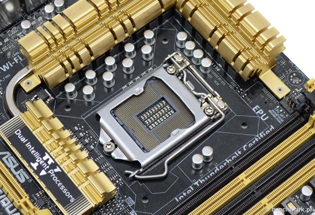 ASUS Z87-Deluxe/Quad sekcja chłodzenia