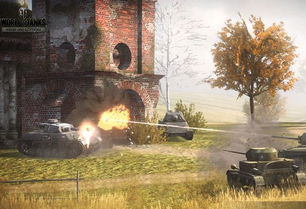 World of Tanks Xbox 360 Edition bitwa